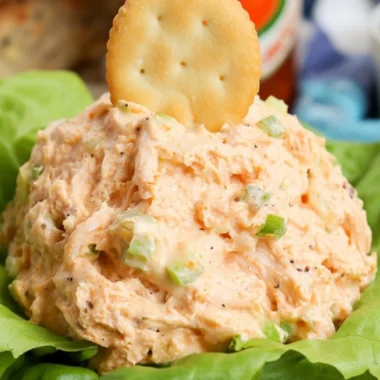 Delicious Copycat Chicken Salad Chick Buffalo Barclay recipe with buffalo flavor