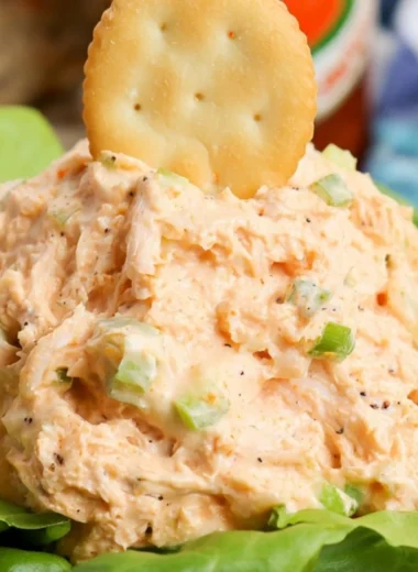 Delicious Copycat Chicken Salad Chick Buffalo Barclay recipe with buffalo flavor