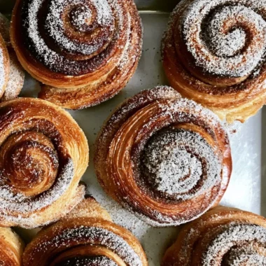 Freshly baked Cardamom Sugar Buns with a sprinkle of sugar.