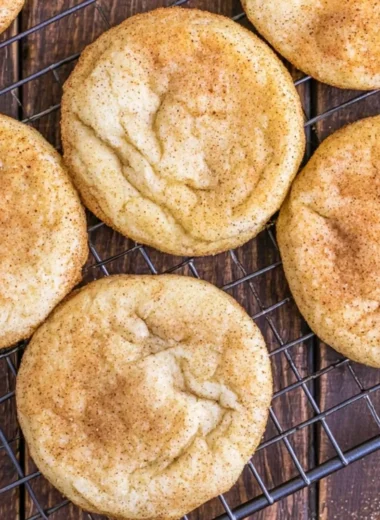 Classic snickerdoodles - soft and chewy cinnamon sugar cookies on a plate.